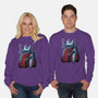 Silk Samurai-Unisex-Crew Neck-Sweatshirt-Bruno Mota