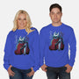 Silk Samurai-Unisex-Crew Neck-Sweatshirt-Bruno Mota
