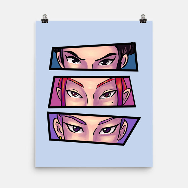 Kpop Eyes-None-Matte-Poster-nickzzarto