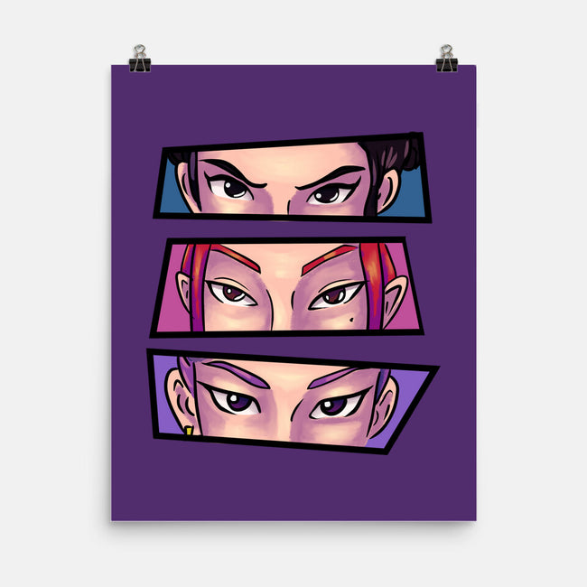 Kpop Eyes-None-Matte-Poster-nickzzarto