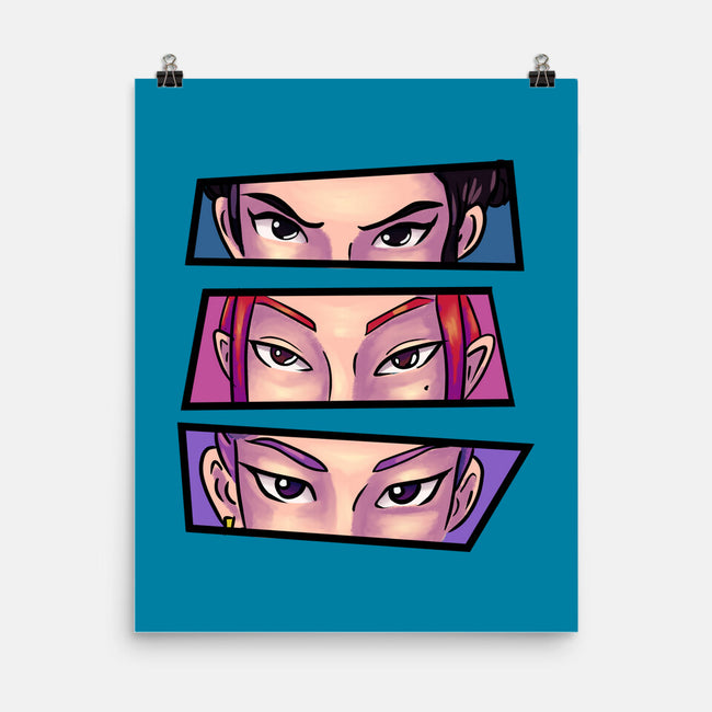 Kpop Eyes-None-Matte-Poster-nickzzarto