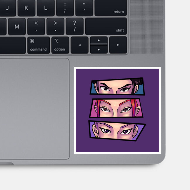 Kpop Eyes-None-Glossy-Sticker-nickzzarto