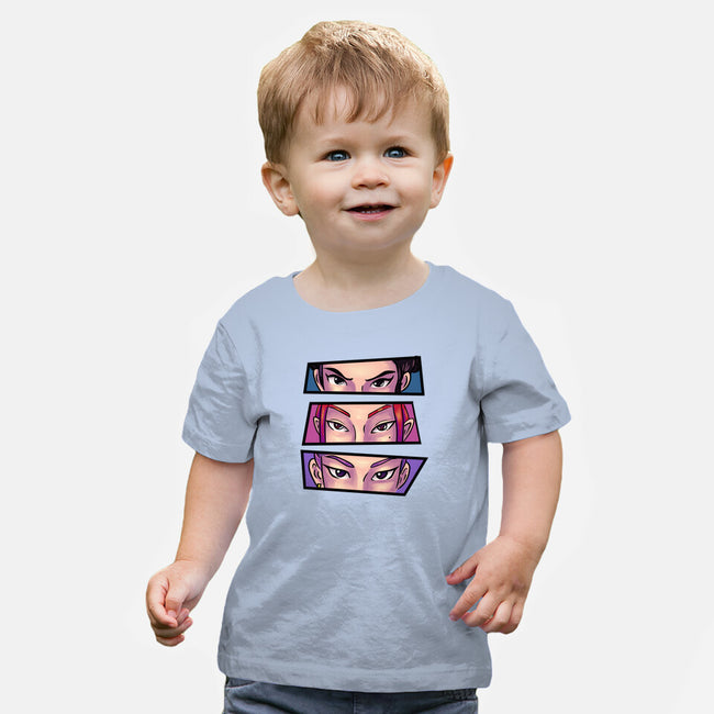 Kpop Eyes-Baby-Basic-Tee-nickzzarto