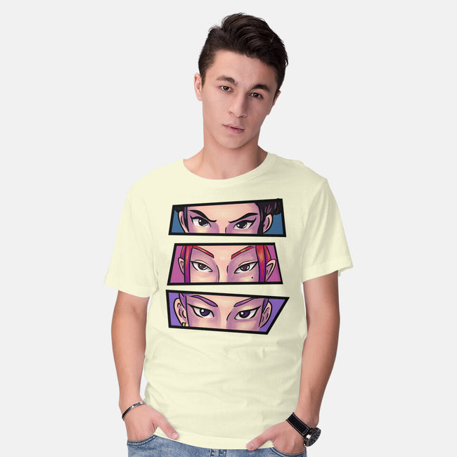 Kpop Eyes-Mens-Basic-Tee-nickzzarto