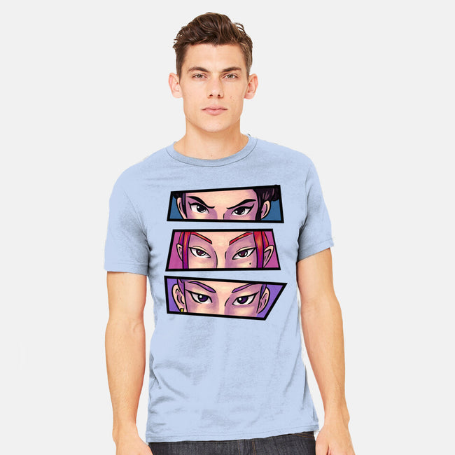 Kpop Eyes-Mens-Heavyweight-Tee-nickzzarto