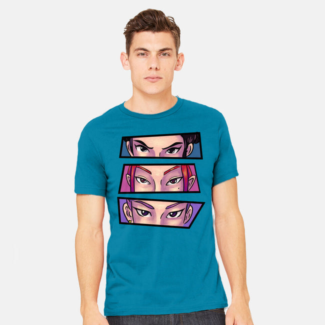 Kpop Eyes-Mens-Heavyweight-Tee-nickzzarto