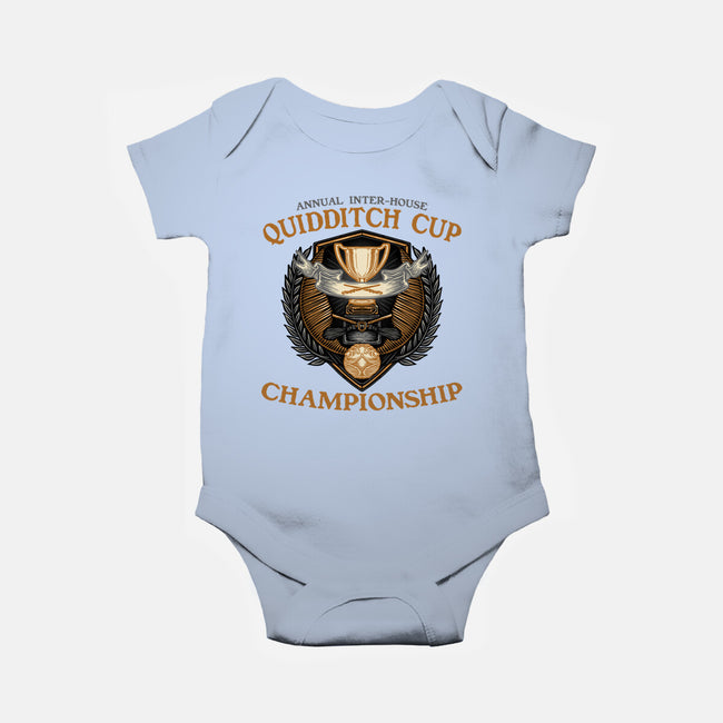 Quidditch Cup Championship-Baby-Basic-Onesie-glitchygorilla
