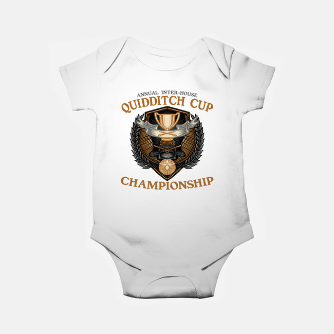 Quidditch Cup Championship-Baby-Basic-Onesie-glitchygorilla
