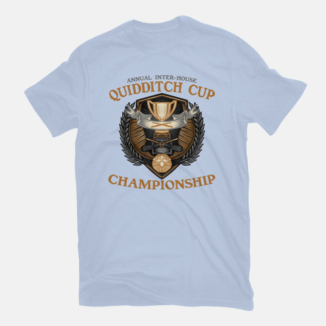 Quidditch Cup Championship-Womens-Fitted-Tee-glitchygorilla