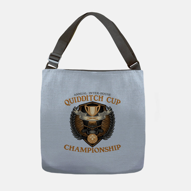 Quidditch Cup Championship-None-Adjustable Tote-Bag-glitchygorilla