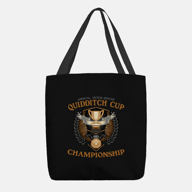 Quidditch Cup Championship-None-Basic Tote-Bag-glitchygorilla