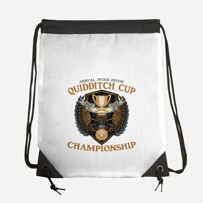 Quidditch Cup Championship-None-Drawstring-Bag-glitchygorilla