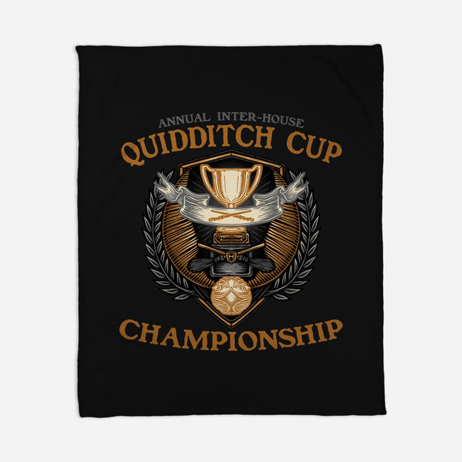 Quidditch Cup Championship-None-Fleece-Blanket-glitchygorilla