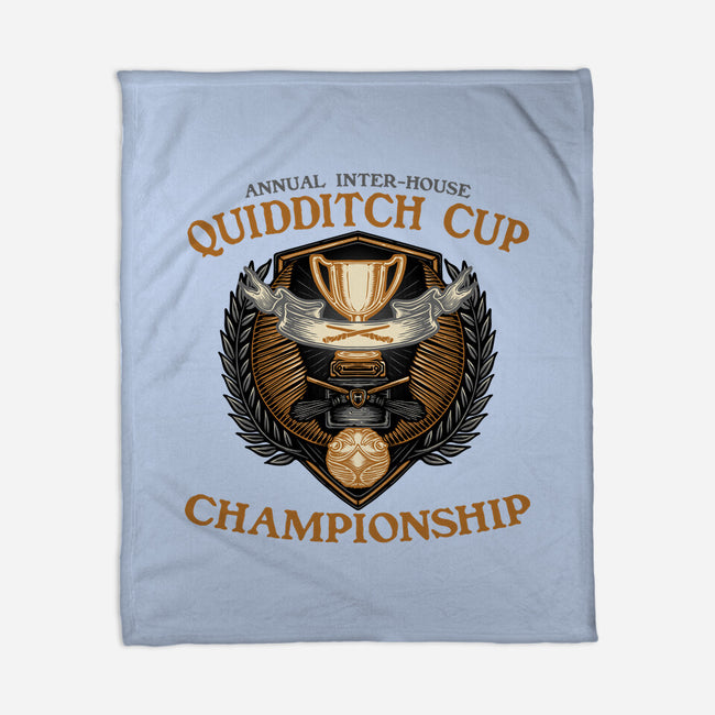 Quidditch Cup Championship-None-Fleece-Blanket-glitchygorilla