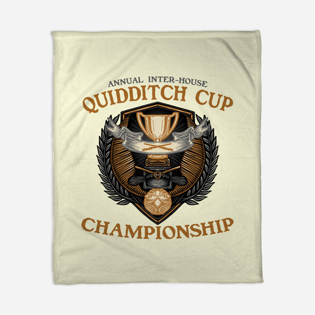 Quidditch Cup Championship-None-Fleece-Blanket-glitchygorilla
