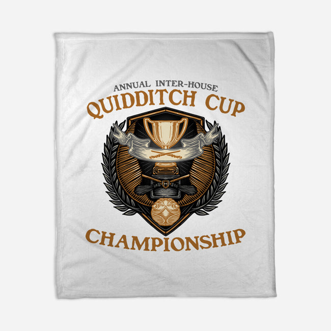 Quidditch Cup Championship-None-Fleece-Blanket-glitchygorilla