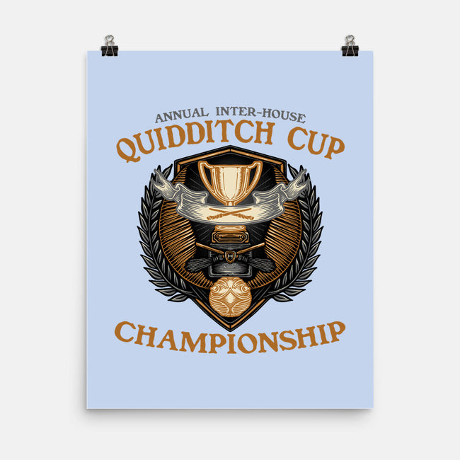 Quidditch Cup Championship-None-Matte-Poster-glitchygorilla