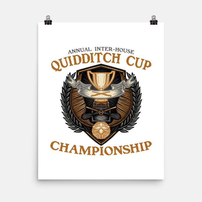 Quidditch Cup Championship-None-Matte-Poster-glitchygorilla