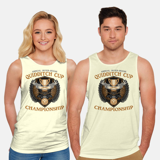 Quidditch Cup Championship-Unisex-Basic-Tank-glitchygorilla
