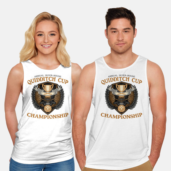 Quidditch Cup Championship-Unisex-Basic-Tank-glitchygorilla