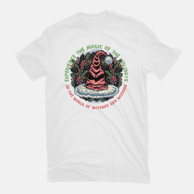 Magic Of The Holidays-Youth-Basic-Tee-glitchygorilla