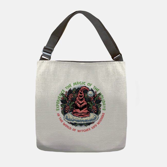 Magic Of The Holidays-None-Adjustable Tote-Bag-glitchygorilla