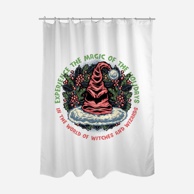 Magic Of The Holidays-None-Polyester-Shower Curtain-glitchygorilla
