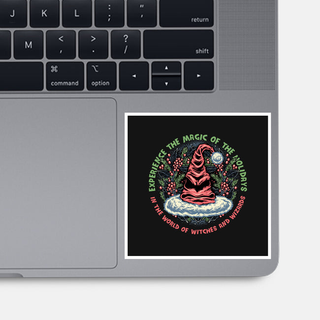 Magic Of The Holidays-None-Glossy-Sticker-glitchygorilla