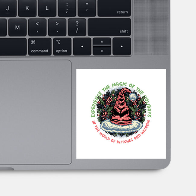 Magic Of The Holidays-None-Glossy-Sticker-glitchygorilla