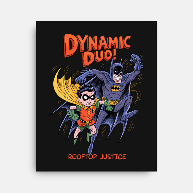 Dynamic Duo-None-Stretched-Canvas-P1yu5h