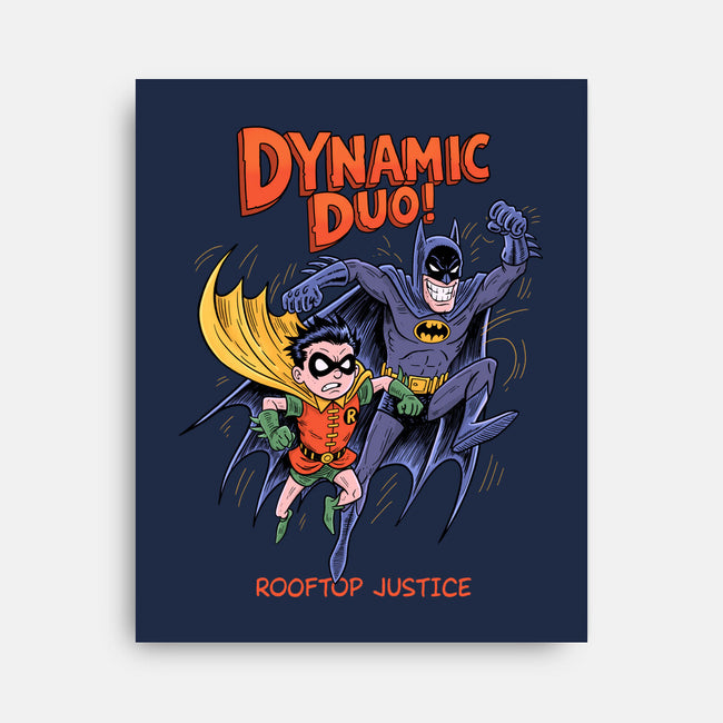 Dynamic Duo-None-Stretched-Canvas-P1yu5h