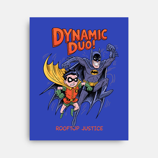 Dynamic Duo-None-Stretched-Canvas-P1yu5h