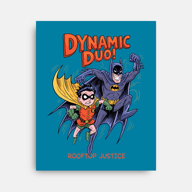 Dynamic Duo-None-Stretched-Canvas-P1yu5h