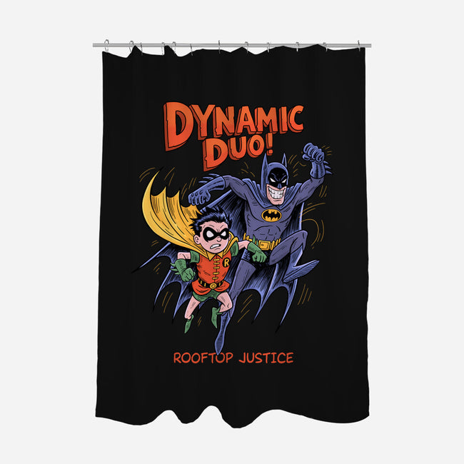 Dynamic Duo-None-Polyester-Shower Curtain-P1yu5h
