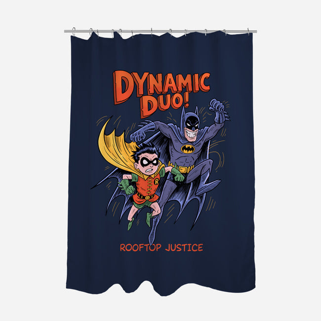 Dynamic Duo-None-Polyester-Shower Curtain-P1yu5h