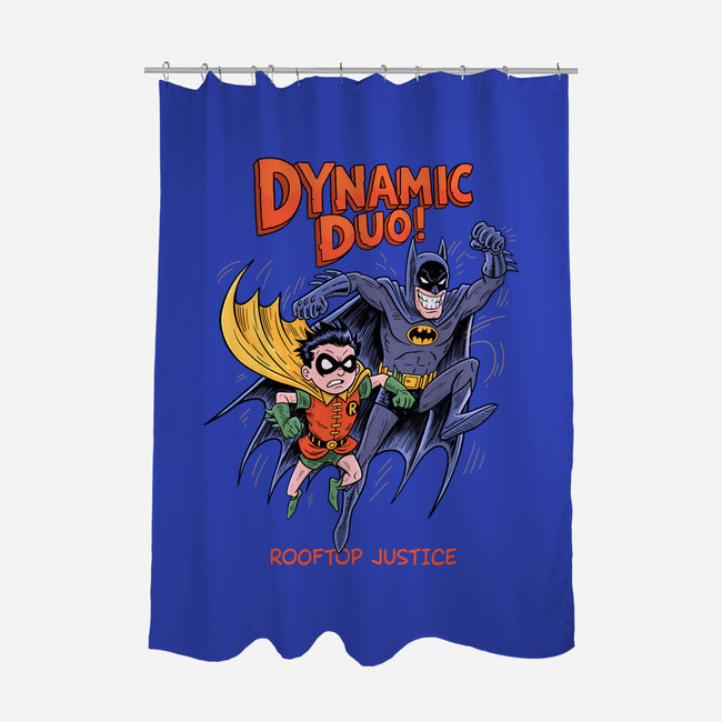 Dynamic Duo-None-Polyester-Shower Curtain-P1yu5h