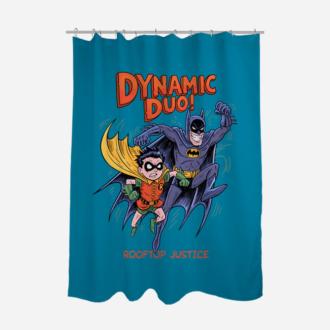 Dynamic Duo-None-Polyester-Shower Curtain-P1yu5h