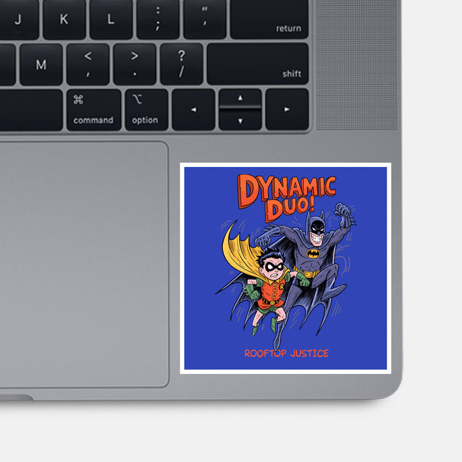 Dynamic Duo-None-Glossy-Sticker-P1yu5h