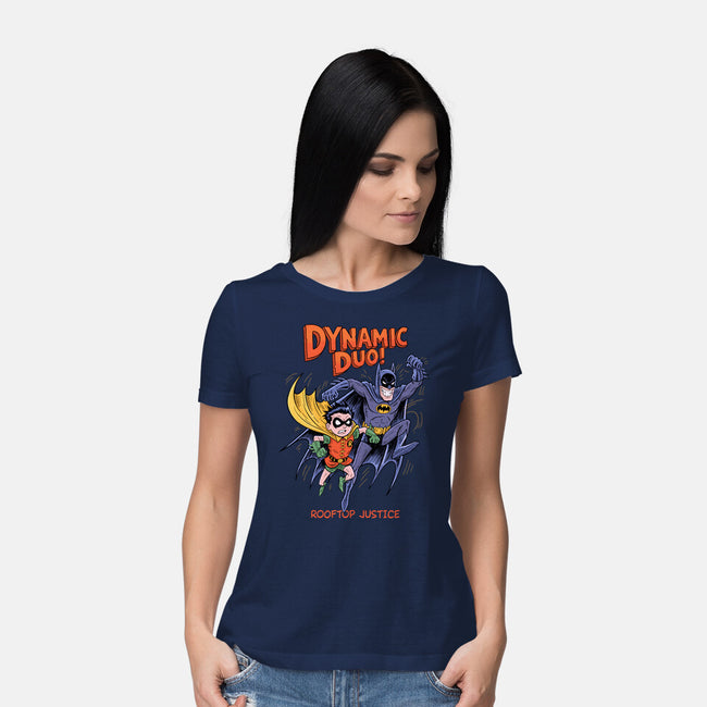 Dynamic Duo-Womens-Basic-Tee-P1yu5h
