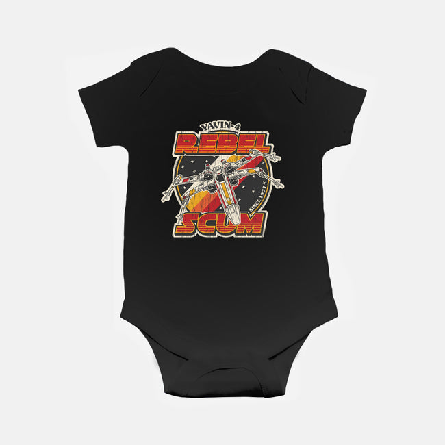 The Rebel Scum-Baby-Basic-Onesie-SuperEdu