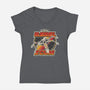 The Rebel Scum-Womens-V-Neck-Tee-SuperEdu