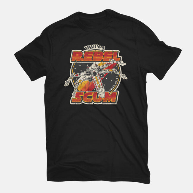 The Rebel Scum-Mens-Heavyweight-Tee-SuperEdu