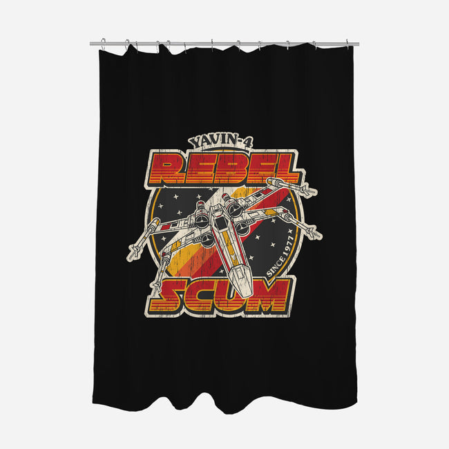 The Rebel Scum-None-Polyester-Shower Curtain-SuperEdu