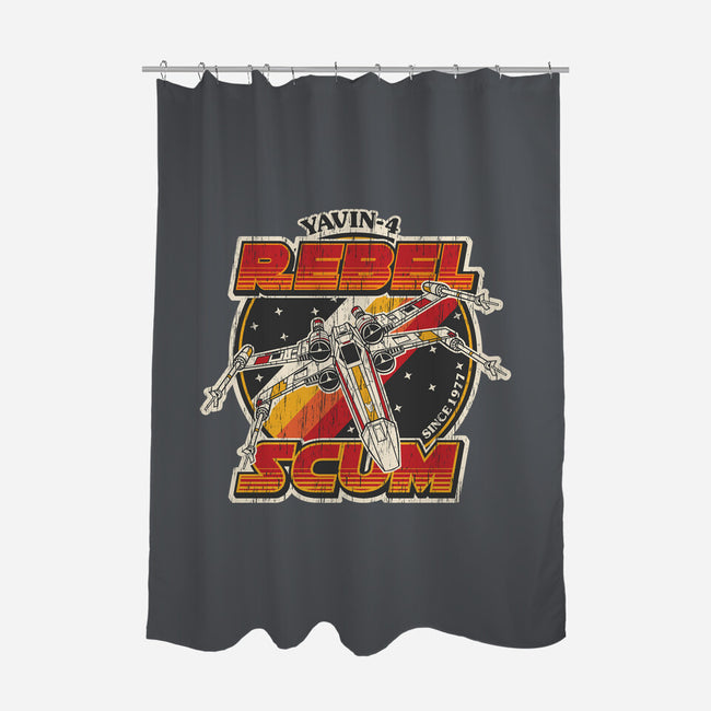 The Rebel Scum-None-Polyester-Shower Curtain-SuperEdu