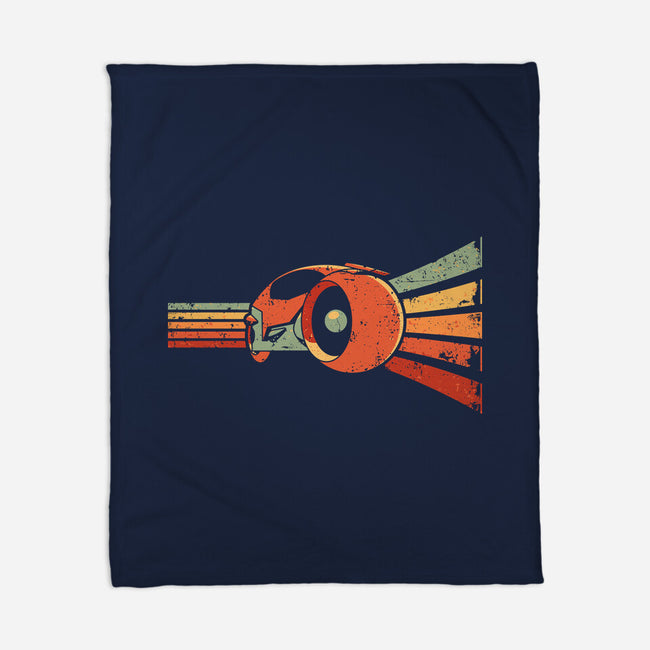 Vintage Grid-None-Fleece-Blanket-retrodivision