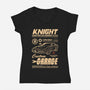 Vintage Rider-Womens-V-Neck-Tee-retrodivision