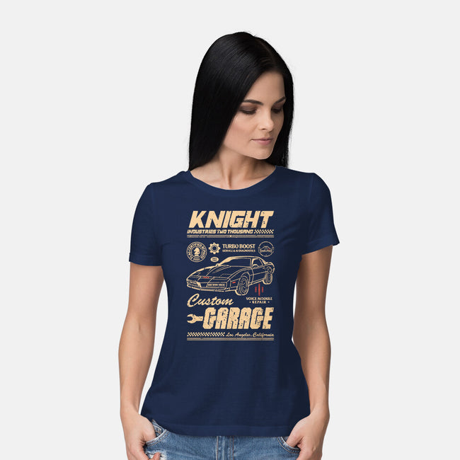 Vintage Rider-Womens-Basic-Tee-retrodivision