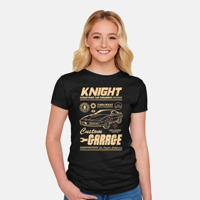 Vintage Rider-Womens-Fitted-Tee-retrodivision