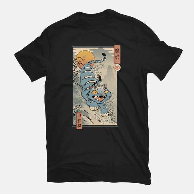 K-Pop Yokai Tiger-Womens-Basic-Tee-vp021