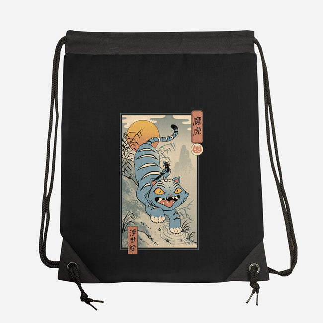 K-Pop Yokai Tiger-None-Drawstring-Bag-vp021